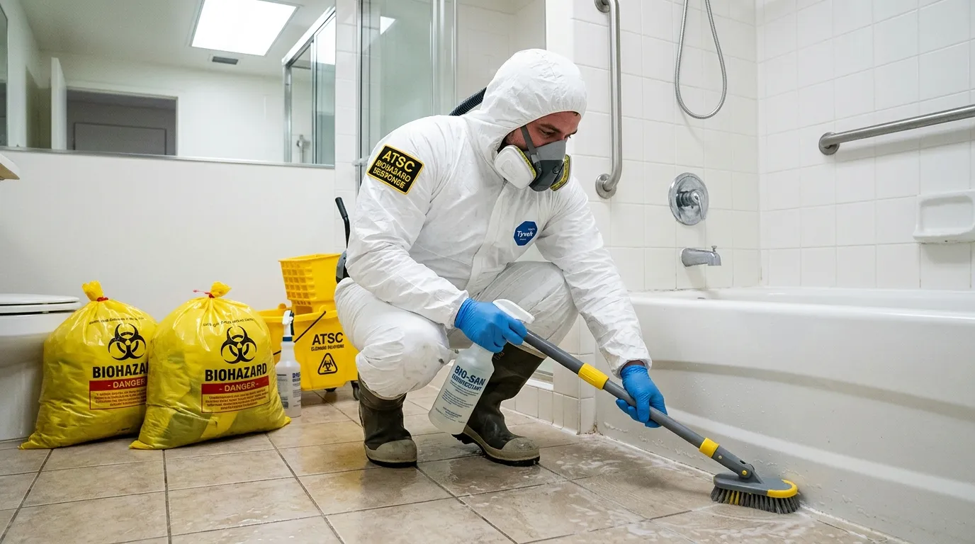 Decontamination equipment deployed for Blood Cleanup in Venice